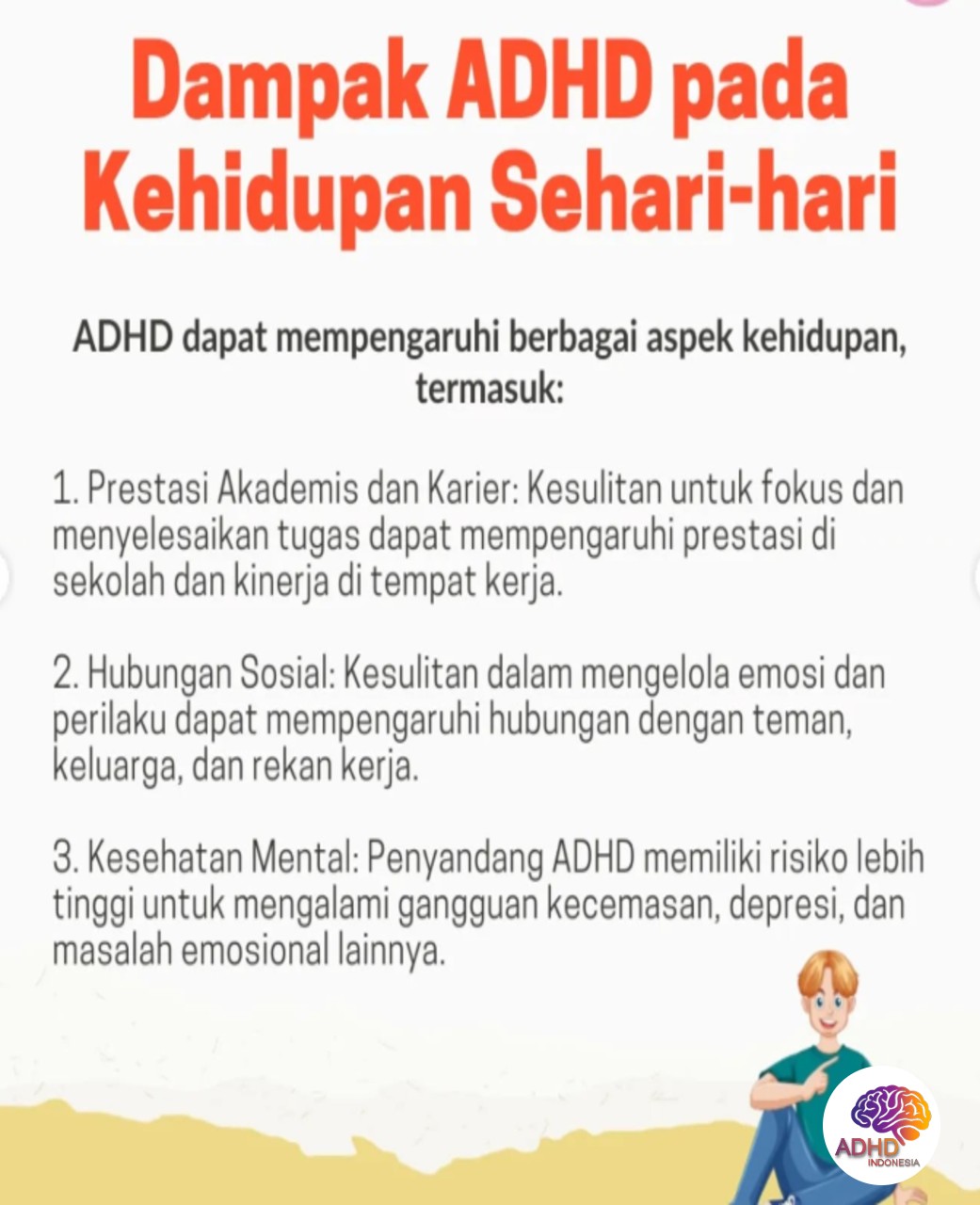 ADHD dan Hubungan Sosial Anak di Lingkungan Sekolah di Kota Tanjung Pinang