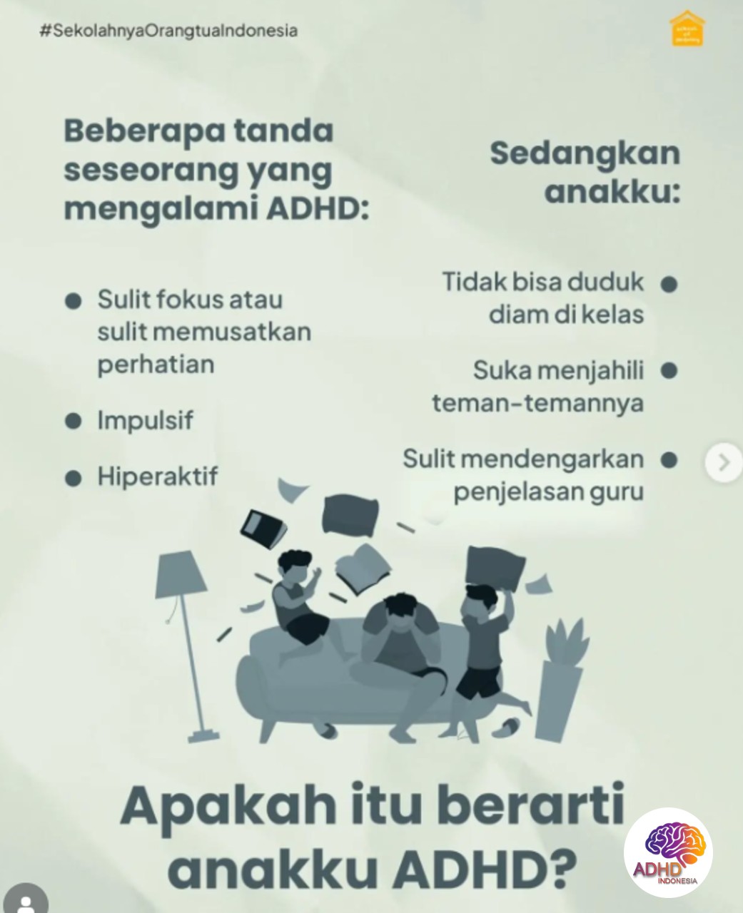 Ciri dan Gejala ADHD pada Anak Usia Dini di Kota Tanjung Pinang