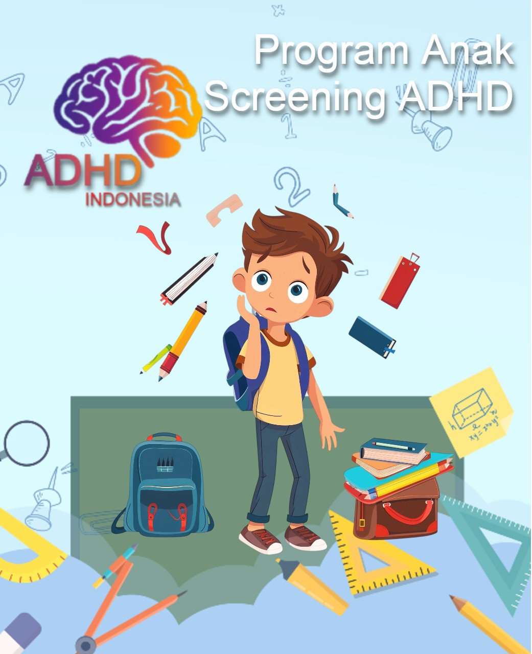 Program ADHD Indonesia Kota Tanjung Pinang Screening ADHD Non-Diagnostik